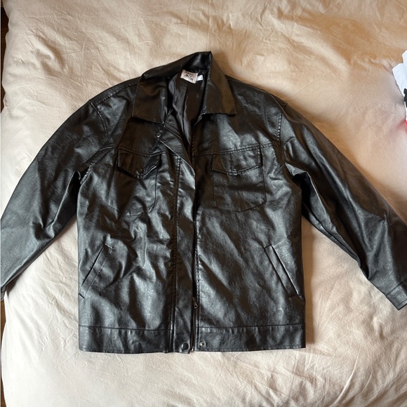 Princess Polly Jackets & Blazers - Women’s Black Leather Jacket